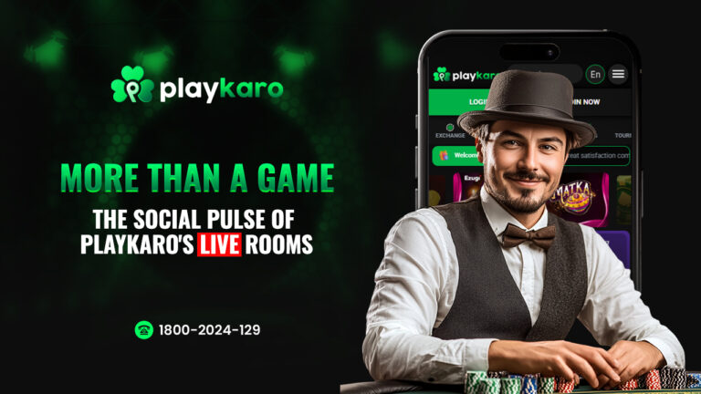 More Than a Game The Social Pulse of Playkaro’s Live Rooms